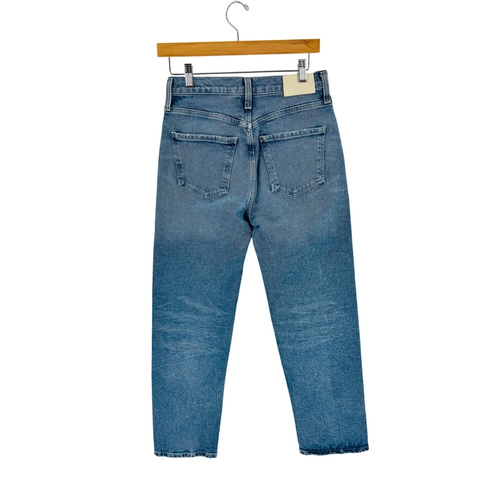 Citizens Of Humanity Straight Leg Jeans in Medium Blue Wash - Delfina Straight - Picture 3 of 13